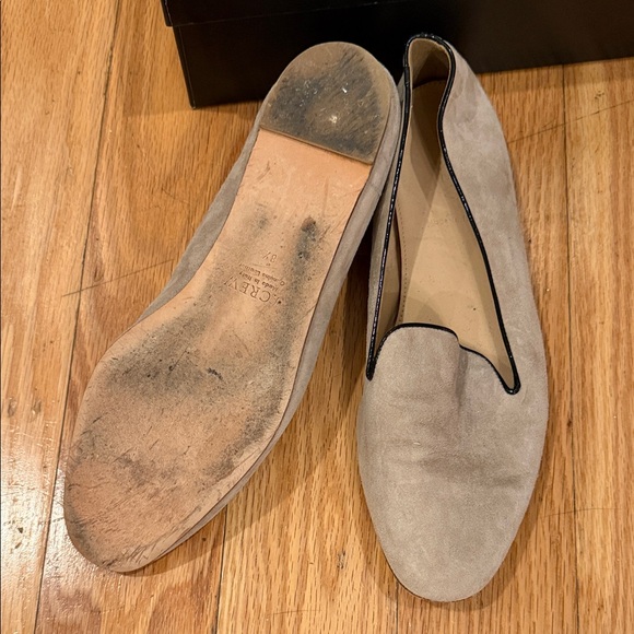 J. Crew Taupe Women's Flats with Black Trim - Picture 3 of 3